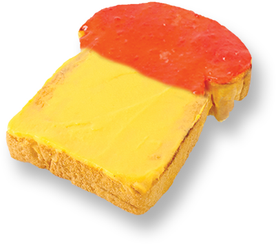 Toast Bread (Egg Milk+Strawberry)